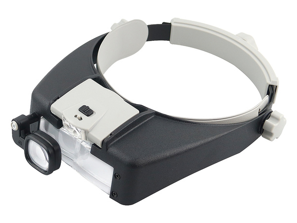 HEADLIGHT 2 LED PRECISION GLASSES 1.5x 17x