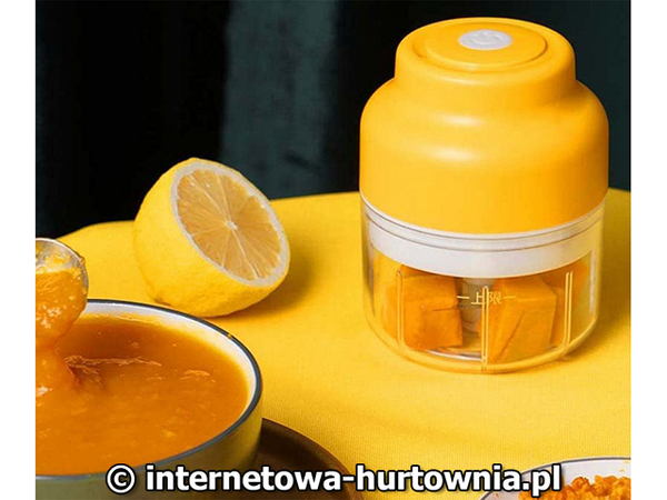 Elektryczny rozdrabniacz siekacz do warzyw czosnku