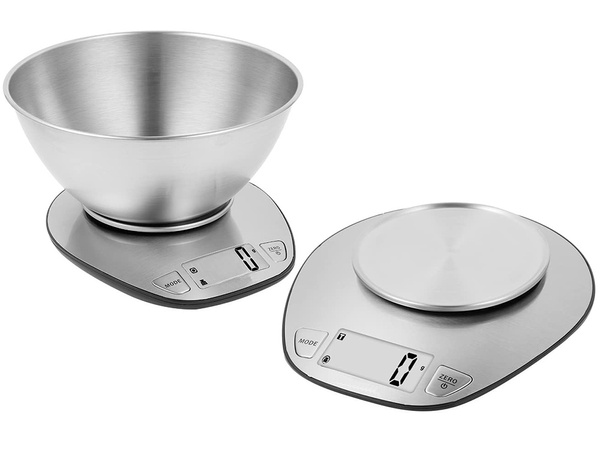 Aparat electric de bucătărie cu balanță metalică digitală de precizie 5kg/1g