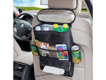 Car seat organiser with thermal bag