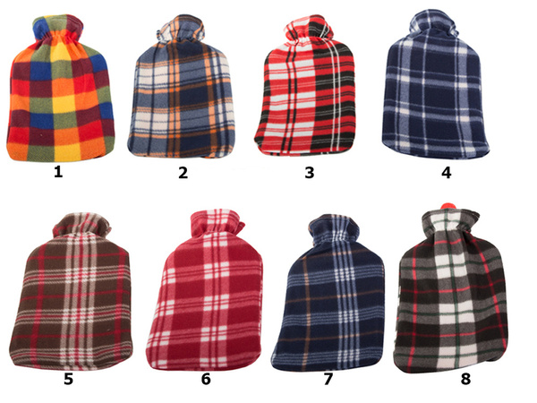 Kuumavee soojendaja kummist kate kõhusoojendaja pehme sisestusega