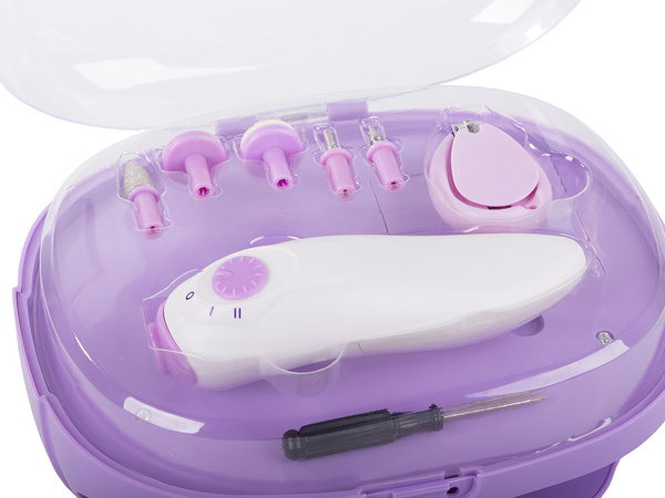 Köröm művészeti minták manikűr pedikűr szárító 7-in-1 készlet kiegészítők szettje