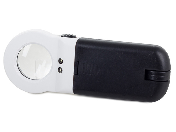 Leselupe 16x handgehalten