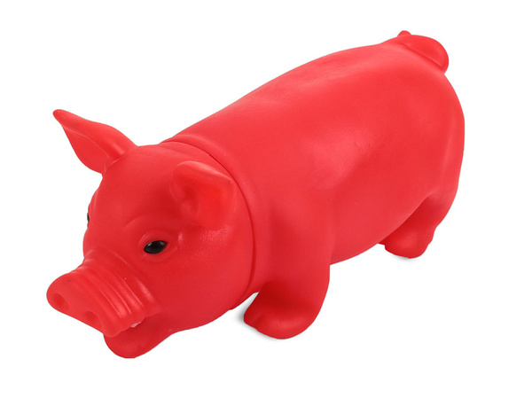 Squeaky câine jucărie mesteca piggy porc