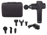 Pistol de masaj corp masager lcd puternic set wireless caz