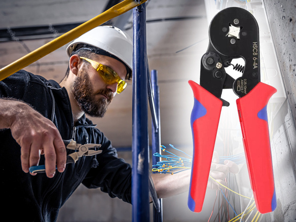 Krimpelőprés véghüvelyekhez 0.25-10mm²