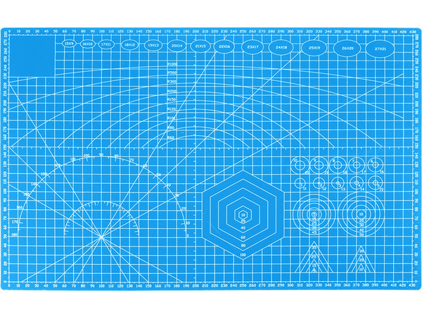 Paštaisnojošs griešanas paklājs a3 modelēšanai abpusēji