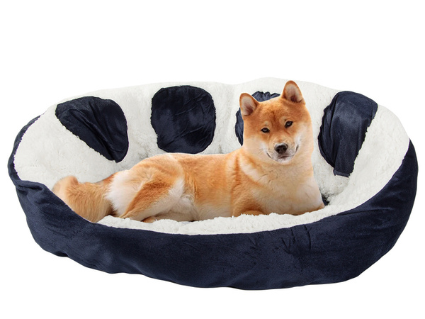 Pat de câine pufos pat de pisică moale 60cm