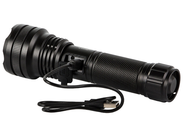 Военный тактический bailong zoom led фонарь xhp160