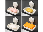 Suction cup soap dish bathroom wall-mounted soap dish