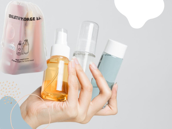 Kosmetiktasche toilettenartikel reisetasche organizer für flugzeug