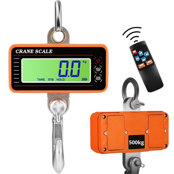 DARU HOROG MÉRLEG 500KG 0,5T LCD FELSŐ MÉRLEG TÁVIRÁNYÍTÓVAL TÁROLÁSHOZ