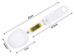 Elektroniskie kuģines svari lcd digital primary to manual 500g
