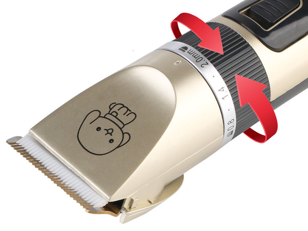 Set professionnel de tondeuses sans fil pour chiens et animaux de compagnie