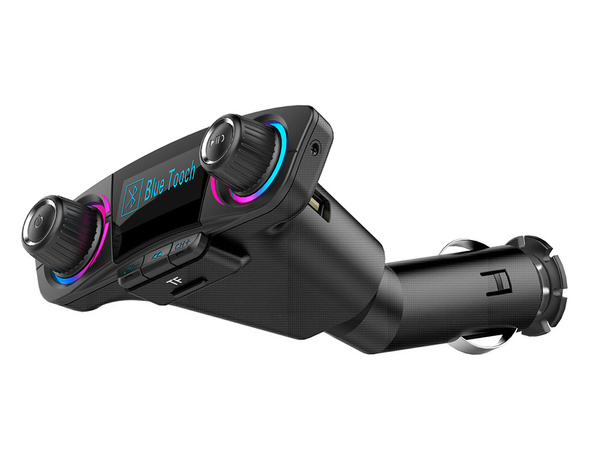 Fm raidītājs bluetooth usb 5.0 daudzfunkcionāls 8in1