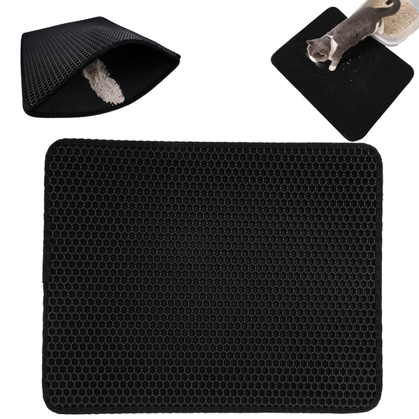Cat litter mat for cat litter