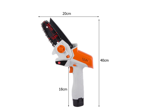 Akumulátorová reťazová píla mini na rezanie konárov