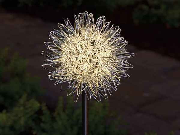 SOLÁRNA LED ZÁHRADNÁ LAMPA FAIRY LIGHT NA ŠPÍZI PRE ZÁHRADU, 2 ks