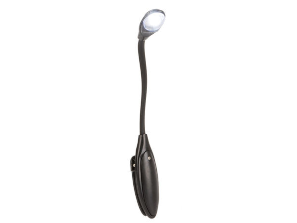 Luz led con clip para leer libros flexible