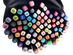 Alcohol markers touch set with 80 packs etui