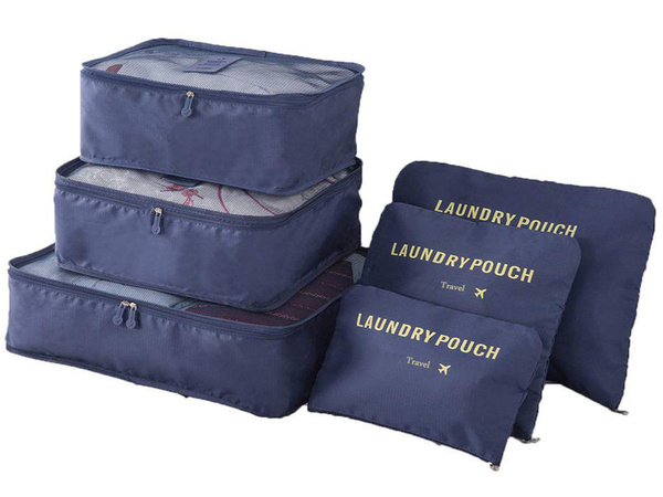 Organisateurs de voyage pour sacs à linge x6