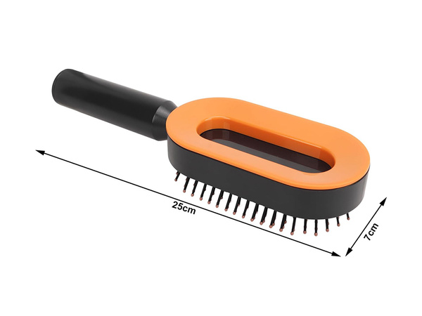 Anti-static smoothing travel hair brush