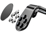 Support magnétique de voiture pour grille de téléphone