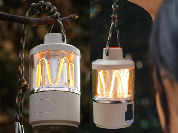 Reiselicht camping wiederaufladbare led taschenlampe powerbank usb camping