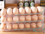 Huevera nevera alimentador para 14pc huevos universal
