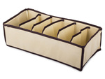 Unterwäsche-organizer für kleiderschrank-schublade 6 socken