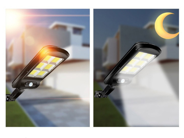 Lampă solară 96 led cu senzor de mișcare în amurg