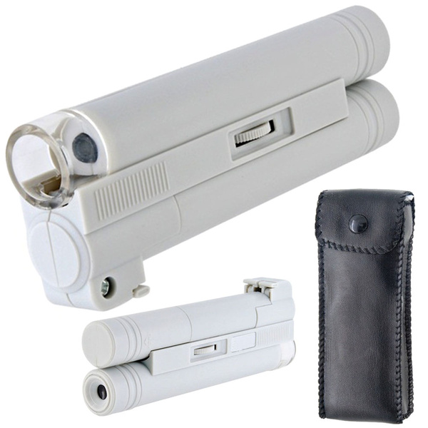 Microscop lupa bijutierului 100x led profesional