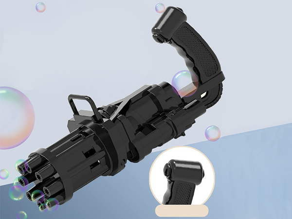 Пистолет для мыльных пузырей автоматический жидкий