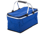 Thermal folding picnic basket insulating shopping basket