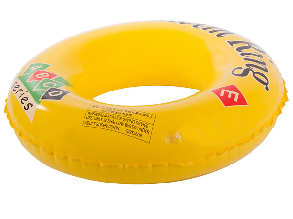 Small inflatable wheel for your child to swim in the pool water