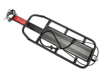 Bicycle rear rack aluminium universal 50kg