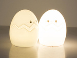 Led night light for kids rgb egg touch