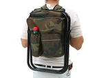 Angelstuhl mit rucksack falttasche 3in1