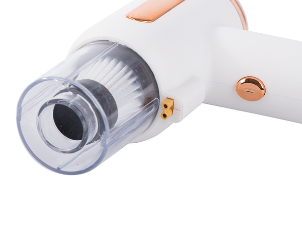 Handgeführter staubmilbenabsauger beutelloser filter für allergiker uv-lampe