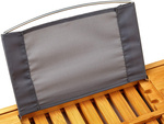 Étagère de bain ajustable large bamboo spa overlay