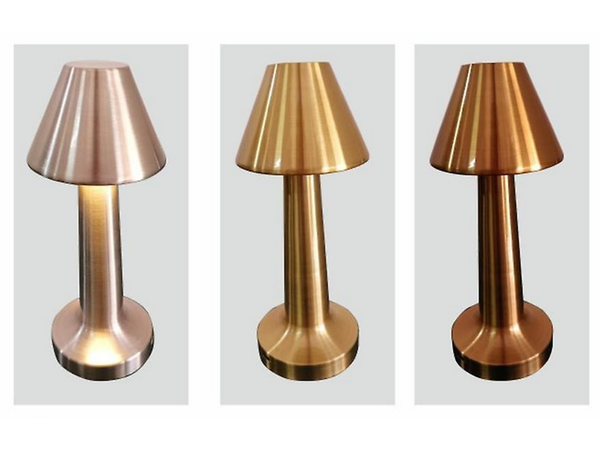 Bedroom table night light touch lamp 3 step wireless