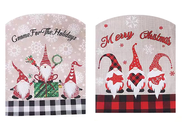 Funda para respaldo de silla decoración navideña decoración navideña