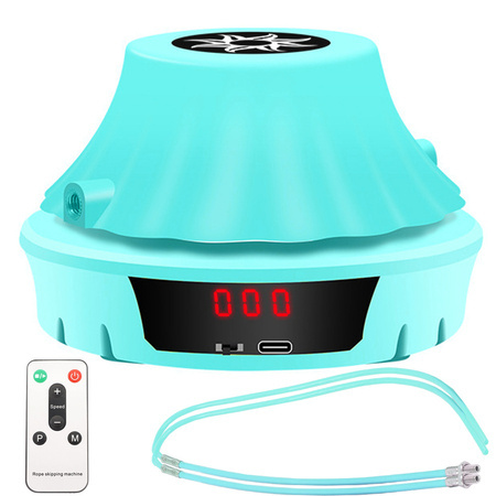 Interaktívne švihadlo s diaľkovým ovládaním na počítanie otáčok