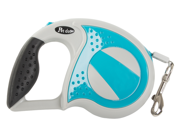 Automatic leash 5m strong for dog up to 20kg with lock strong long