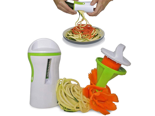 Ozdobné špirálové orezávadlo na zeleninu julienne