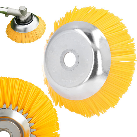 Perie de tăiat pentru curățarea pietrișului perie din nailon 200mm