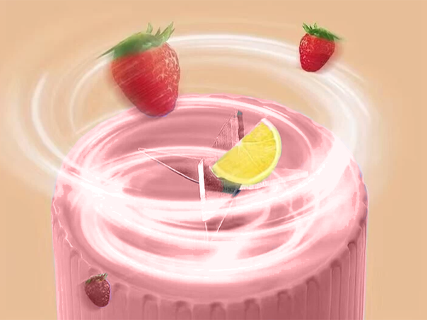 Přenosný bezdrátový USB mixér na smoothie, drtič na koktejly