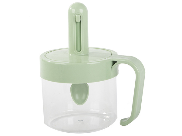 Récipient à épices pour la cuisine avec cuillère à soupe gobelet avec fermeture d'oreille