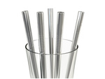 Słomki rurki wielorazowe metalowe eko x10 czyścik