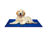 Mata refrigerante de gel resistente al agua para perros animales 50x65cm gato piernera